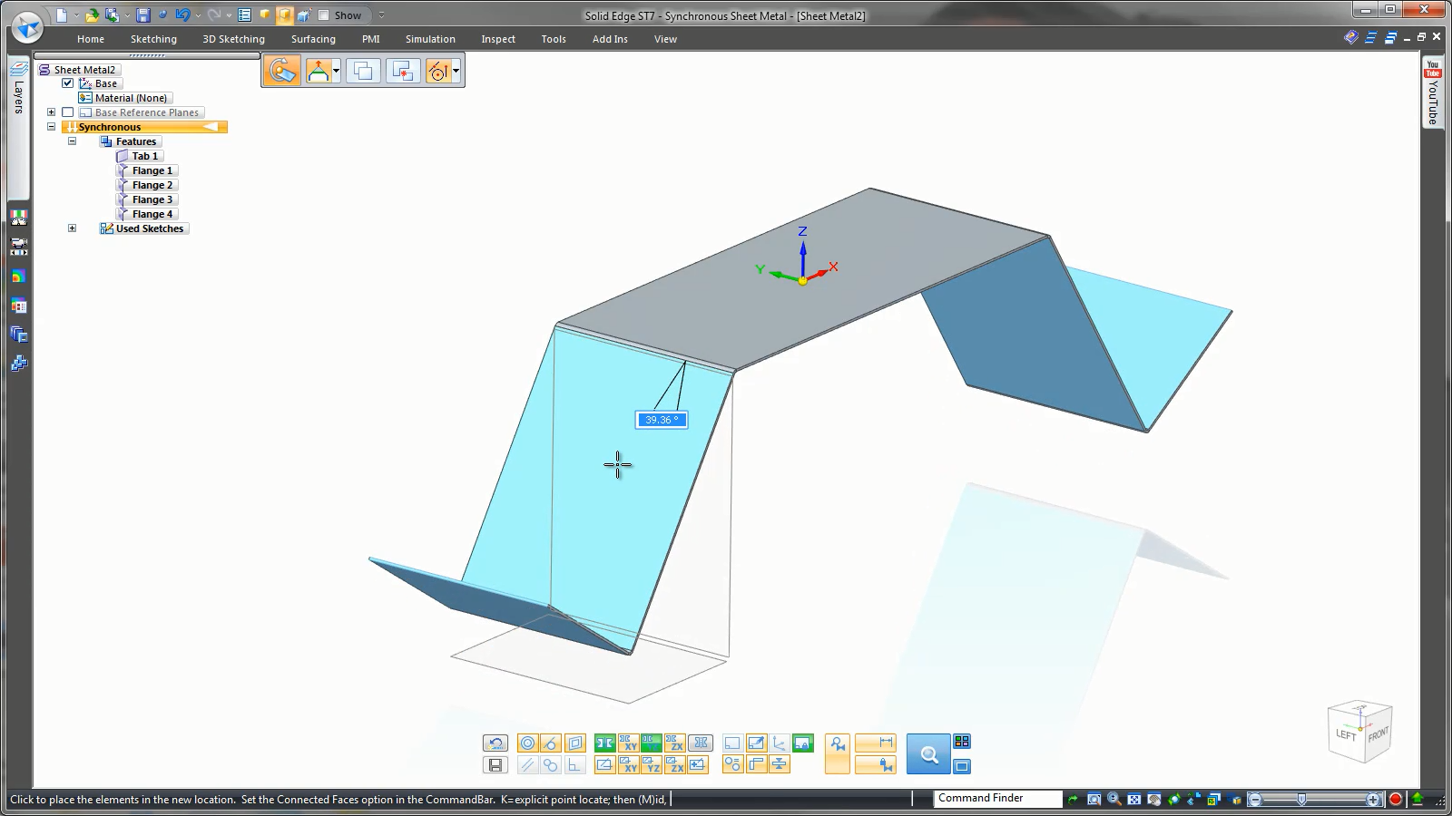 Sheet Metal Design Sheet Metal Parts Solid Edge