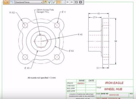 freecad 2d drafting