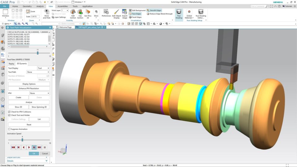 Turning | CNC | CAM Software | Solid Edge