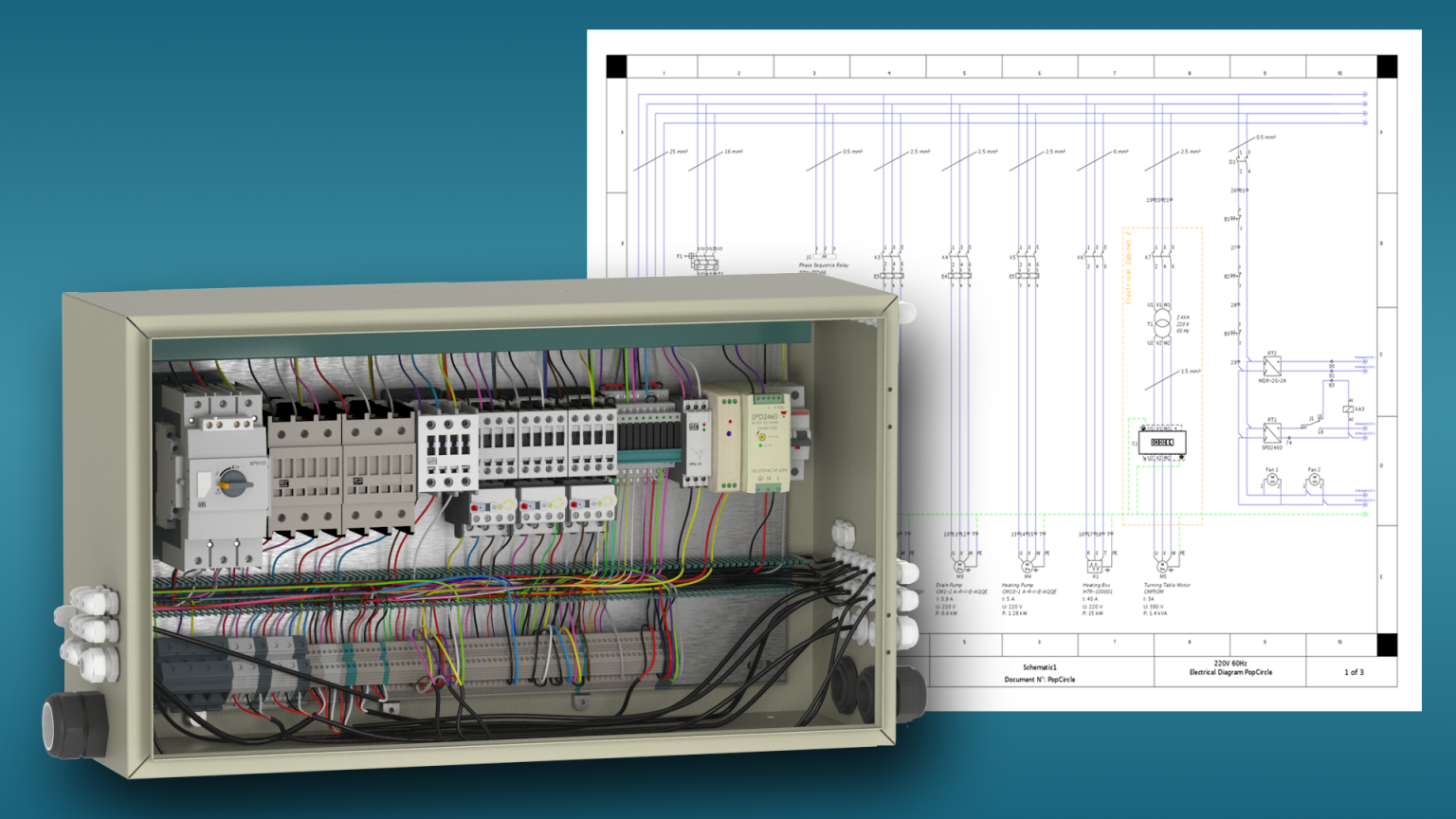 Wiring Design | Electrical Circuit | Schematics | Solid Edge