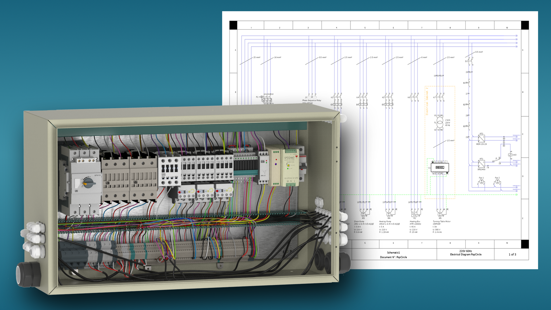Wiring Design | Electrical Circuit | Schematics | Solid Edge  Basic Electrical Design Of A Plc Panel Wiring Diagrams    Solid Edge - Siemens