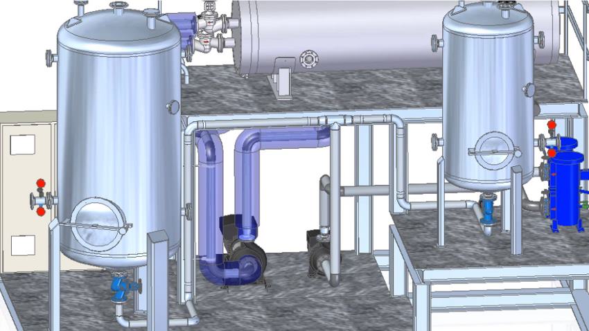 Modular process plant design