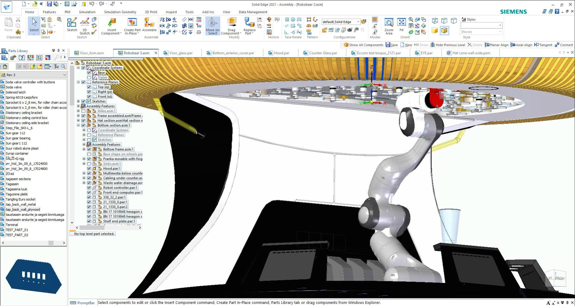 Bringing a robot bartender to market 2.5 times faster by eliminating ...