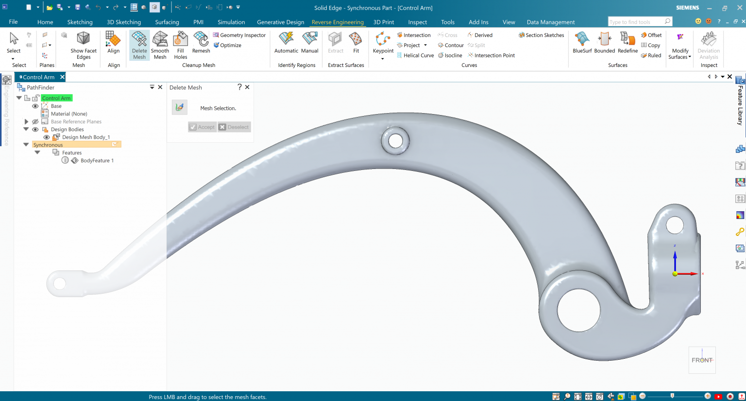 Reverse Engineering | 3D Scanning | Solid Edge | Siemens