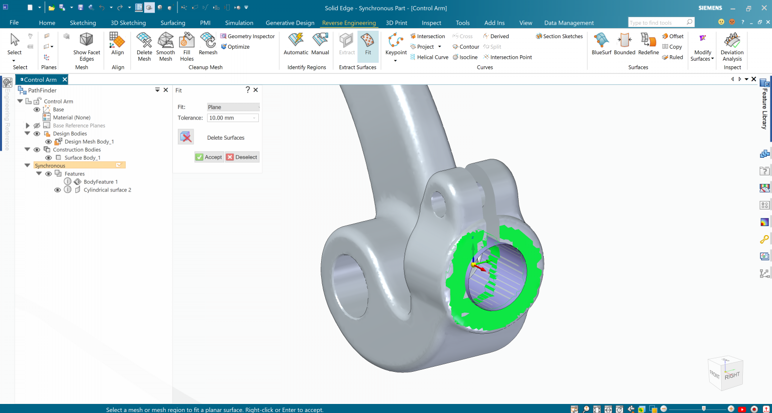 Reverse Engineering | 3D Scanning | Solid Edge | Siemens